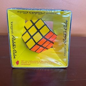 Original 1980s Rubik’s Cube sealed in original box